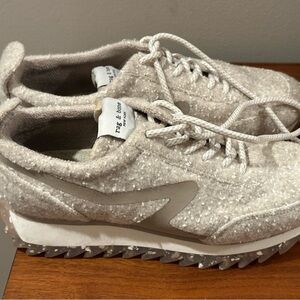rag & bone Cream Athletic Shoes
